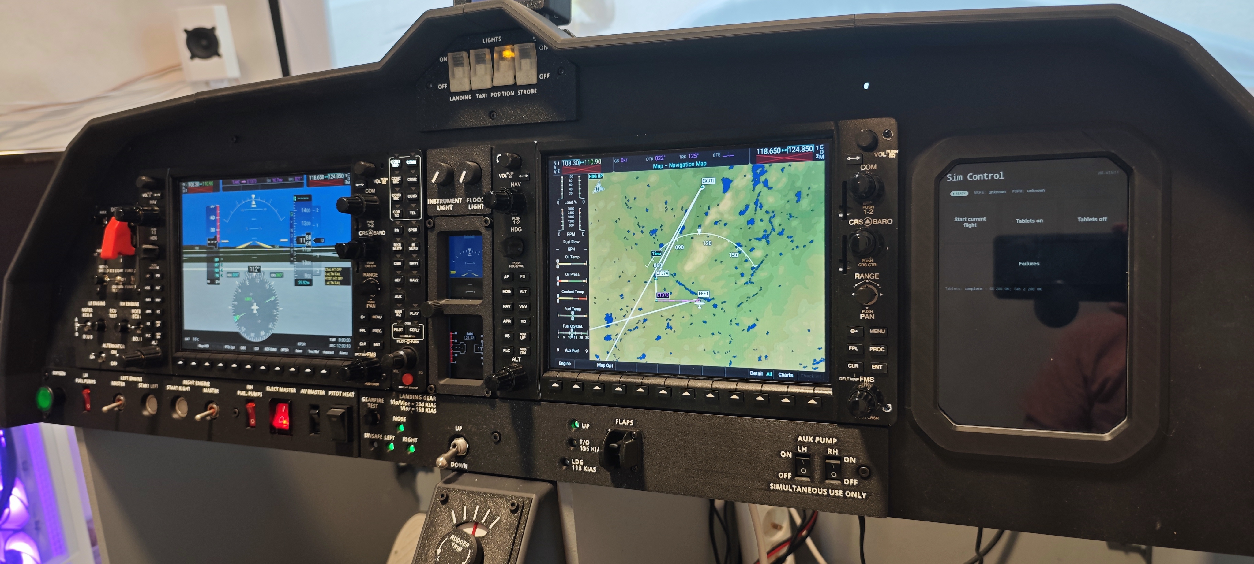 Diamond DA62(X) home cockpit